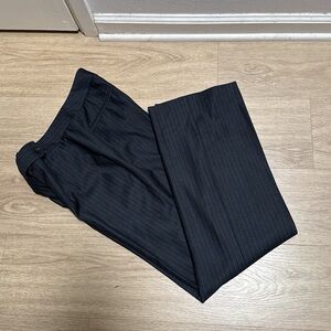 Calvin Klein Charcoal Pinstripe Pants
